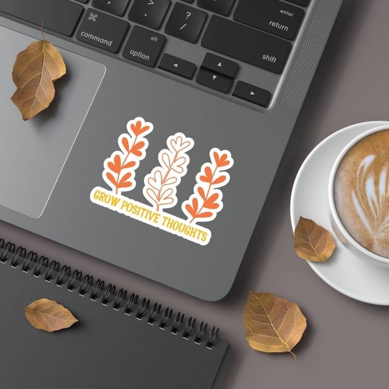 Grow Positive Thoughts - Sticker - Image 2