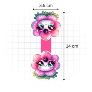 Heart Book Lover – Cute Reading Theme Magnetic Bookmark Set - Image 3